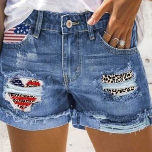 Patchwork Jean brand new shorts